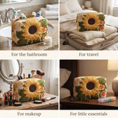 Four ways to use the toiletry bag: bathroom, travel, makeup, little essentials
