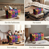 Four ways to use the toiletry bag: bathroom, travel, makeup, little essentials