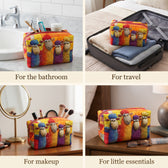Four ways to use the toiletry bag: bathroom, travel, makeup, little essentials