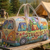 Campvana | Starry Campsite Camper Van Quilted Duffle