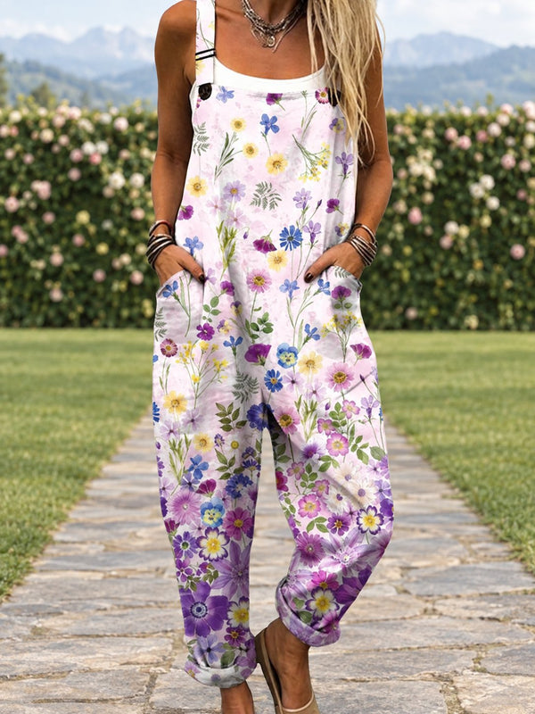 Fiora | Jumpsuit with Wildflowers